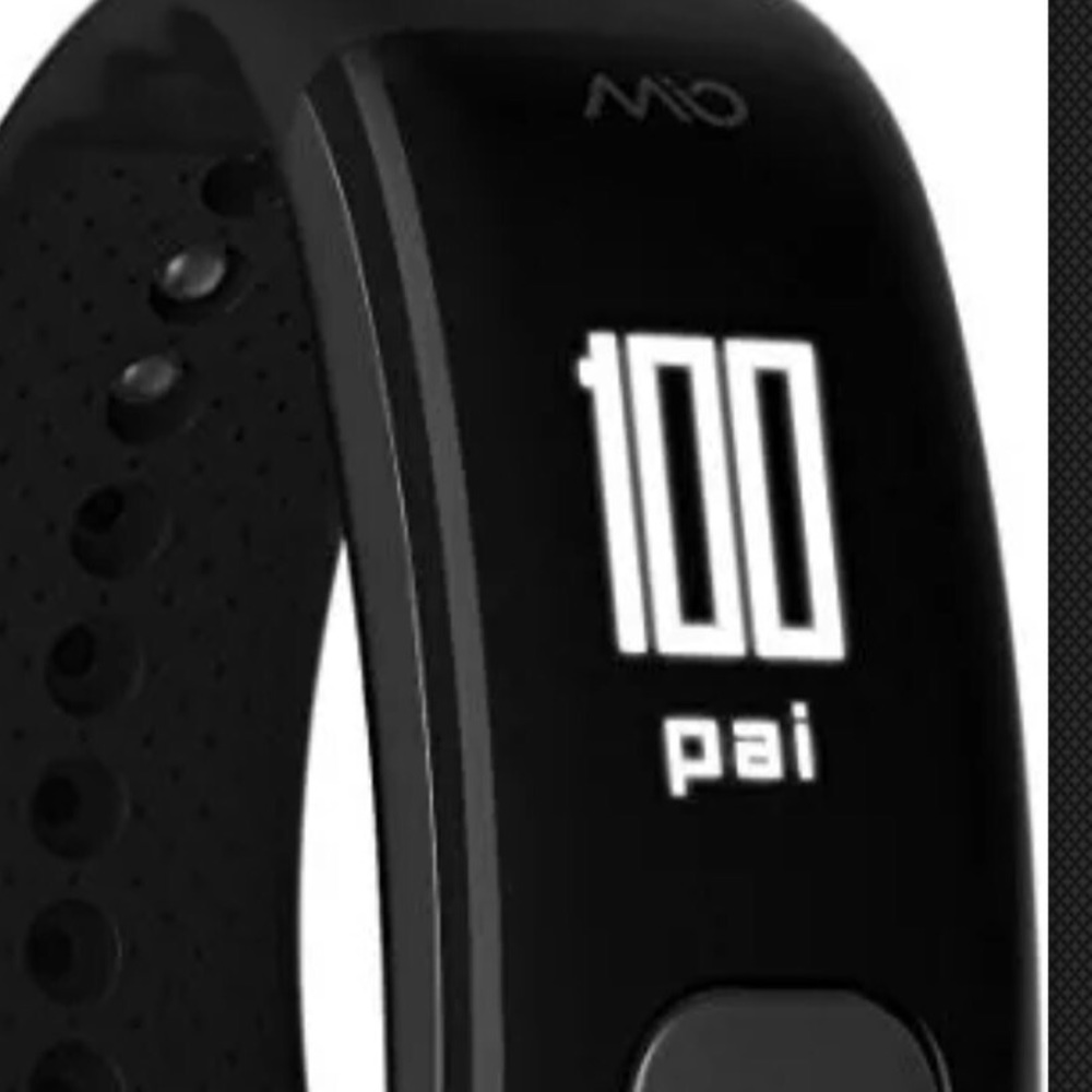 Mio Slice ALL Day Heart Rate Tracker Black NIB SM